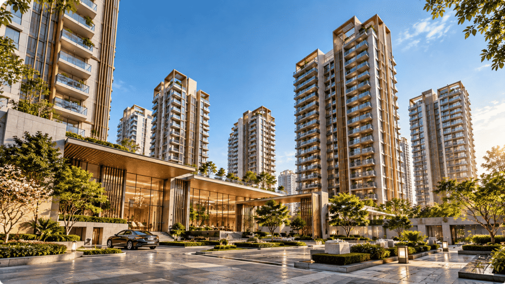 Japanese themed apartments in Gurgaon
